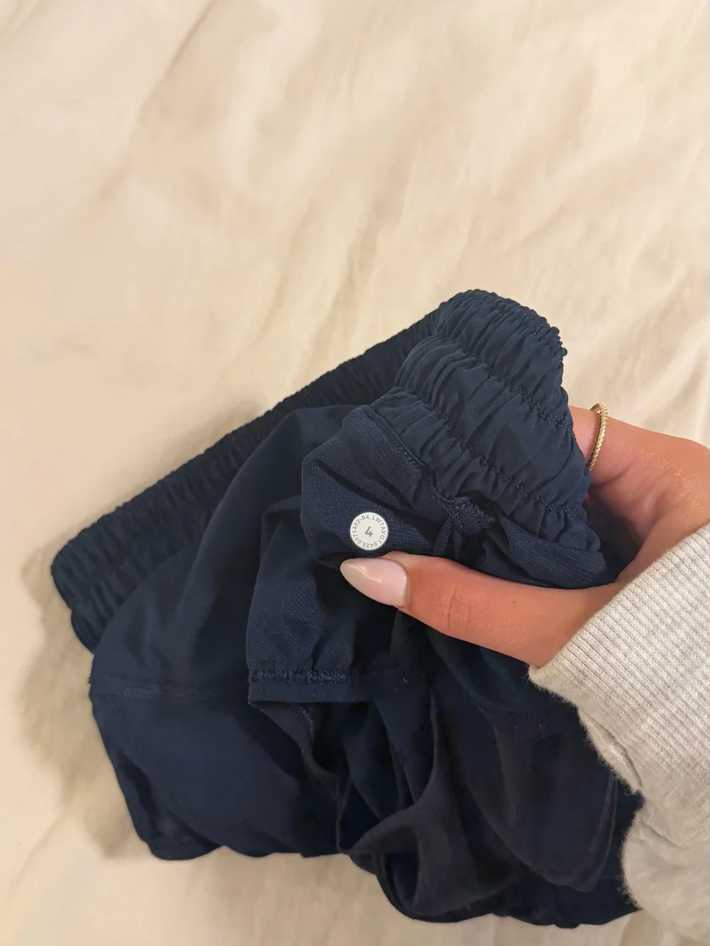 lululemon athletica Navy Athletic Running Shorts